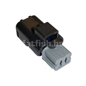 Aptiv SICMA 2 pin connector grey