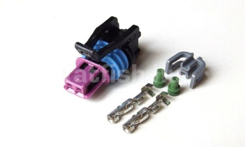 Aptiv 2 pin connector GT 150 purple
