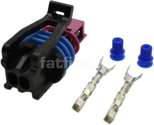 Aptiv 2 pin connector GT 150 purple