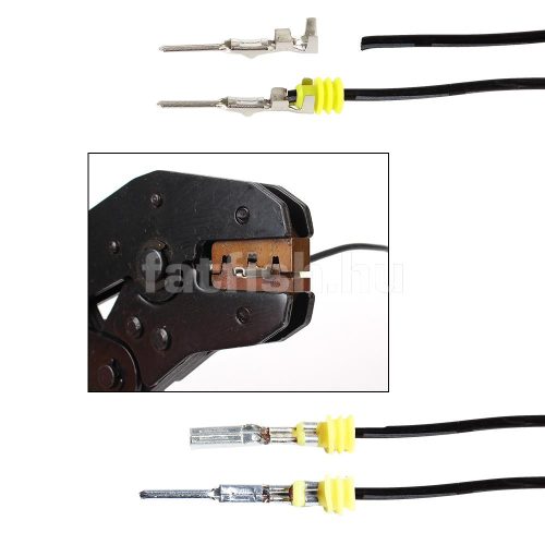 Cable Installation into Connector