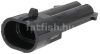 Delphi 2 pin connector female Metri-Pack 150 female black