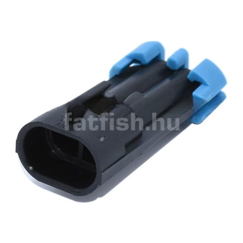 Delphi 2 pin connector female Metri-Pack 150 female black