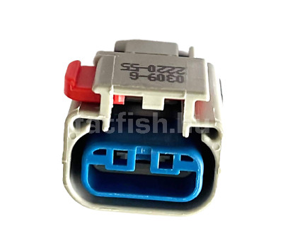 Delphi 3 lábú csatlakozó Apex 2.8 #2