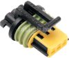 Delphi 3 pin connector GT 150 yellow