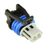 Delphi 2 pin connector GT 150 grey