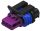 Delphi 3 pin connector GT 150 purple