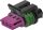 Delphi 3 pin connector GT 150 purple #2