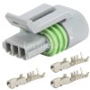 Delphi 3 pin connector Metri-Pack 150.2 #1