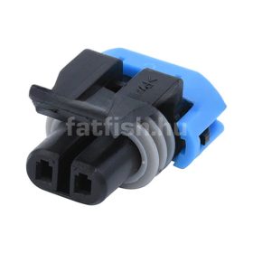 Delphi 2 pin connector Metri-Pack 150 male black