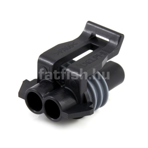 Delphi 2 pin connector Metri-Pack 150 male black