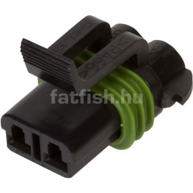 Delphi 2 pin connector Metri-Pack 280 male
