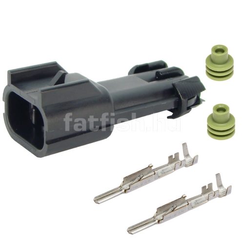 Delphi 2 pin connector Metri-Pack 280 female