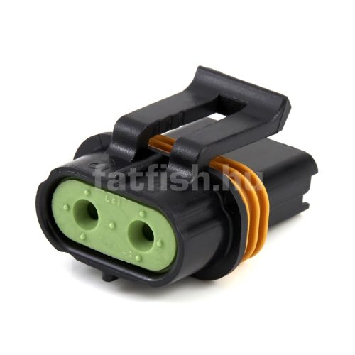 Delphi 2 pin connector Metri-Pack 630 male