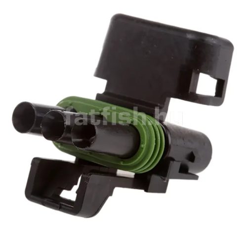 Delphi 3 pin connector Weather-Pack  male