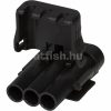 Delphi 3 pin connector Weather-Pack female