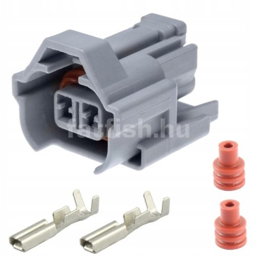 Denso 2 pin Top slot Injector connector