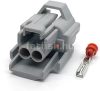 Denso 2 pin Top slot Injector connector