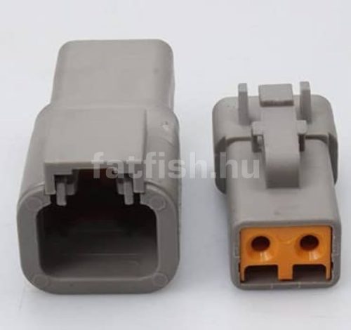 Deutsch DTP06-2P 2 pin connector female