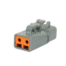 Deutsch DTP06-2S 2 pin connector male