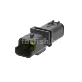 FCI 2 pin SICMA connector black male