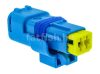 FCI 2 pin SICMA connector blue female