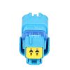 FCI 2 pin SICMA connector blue female