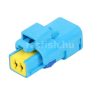 FCI 2 pin SICMA connector blue female