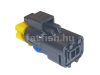 FCI 2 pin SICMA connector yellow female
