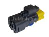 FCI 2 pin SICMA connector yellow female