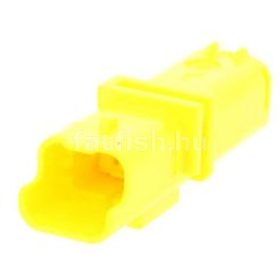 FCI 2 pin SICMA connector yellow male