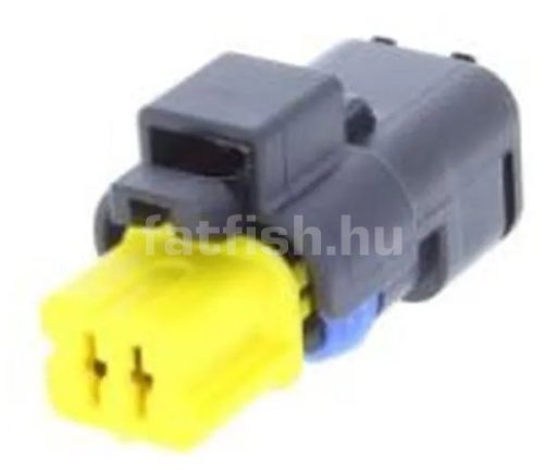 FCI 2 pin SICMA connector yellow male