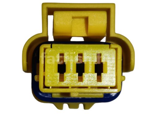 FCI 3 lábú csatlakozó sárga #2