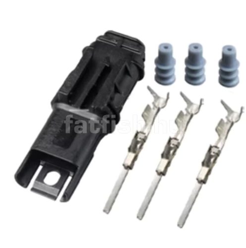 Hirschmann 3 lábú csatlakozó apa