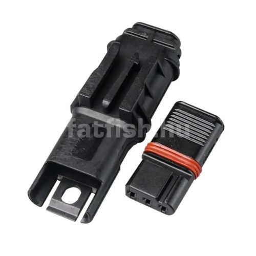 Hirschmann 3 lábú csatlakozó apa