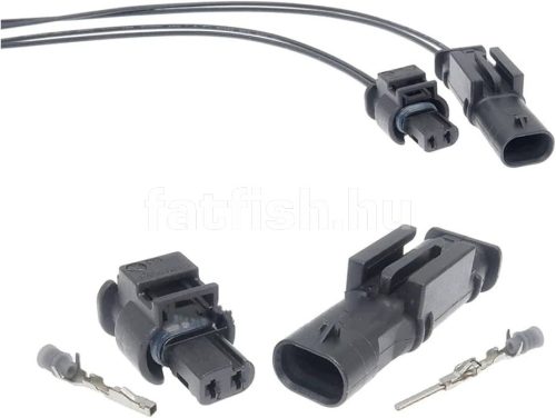 Hirschmann 2 pin connector male
