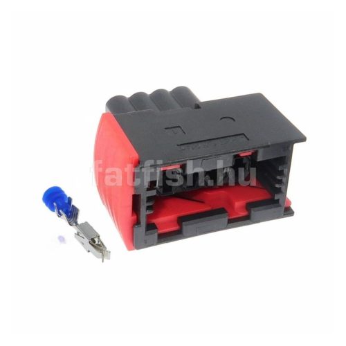 JPT 4 lábú csatlakozó anya csúszó rögzítős fekete