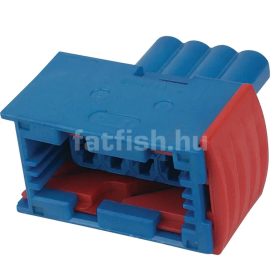 JPT 4 lábú csatlakozó anya csúszó rögzítős kék