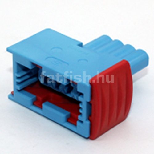 JPT 4 lábú csatlakozó anya csúszó rögzítős kék