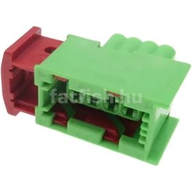 JPT 4 lábú csatlakozó anya csúszó rögzítős zöld