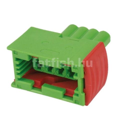 JPT 4 lábú csatlakozó anya csúszó rögzítős zöld