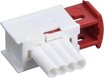 JPT 4 lábú csatlakozó anya csúszó rögzítős fehér