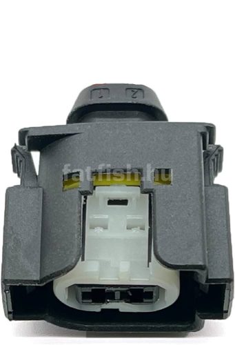 Kostal 2 pin connector female white sidelock