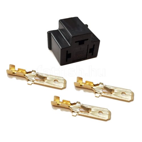 Motorcycle H4 socket male