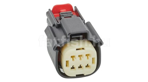 Molex MX150 6 lábú csatlakozó