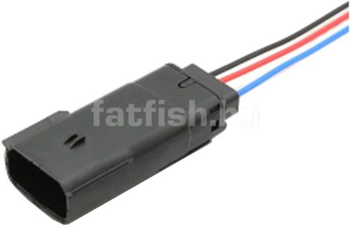 Molex MX150 4 lábú csatlakozó apa