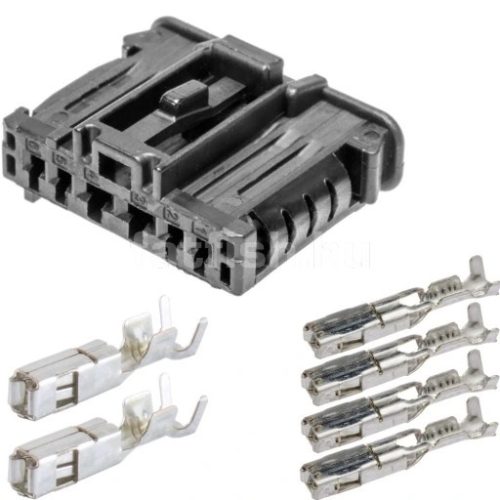 Molex 6 lábú csatlakozó 98821-1061