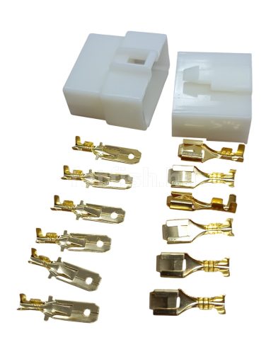 Motorcycle rectifier regulator connector set