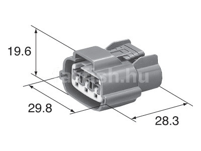 Sumitomo 3 pin connector 6098-0141