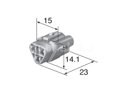 Sumitomo 3 lábú csatlakozó 6180-3241