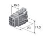 Sumitomo 4 pin connector 6180-4771